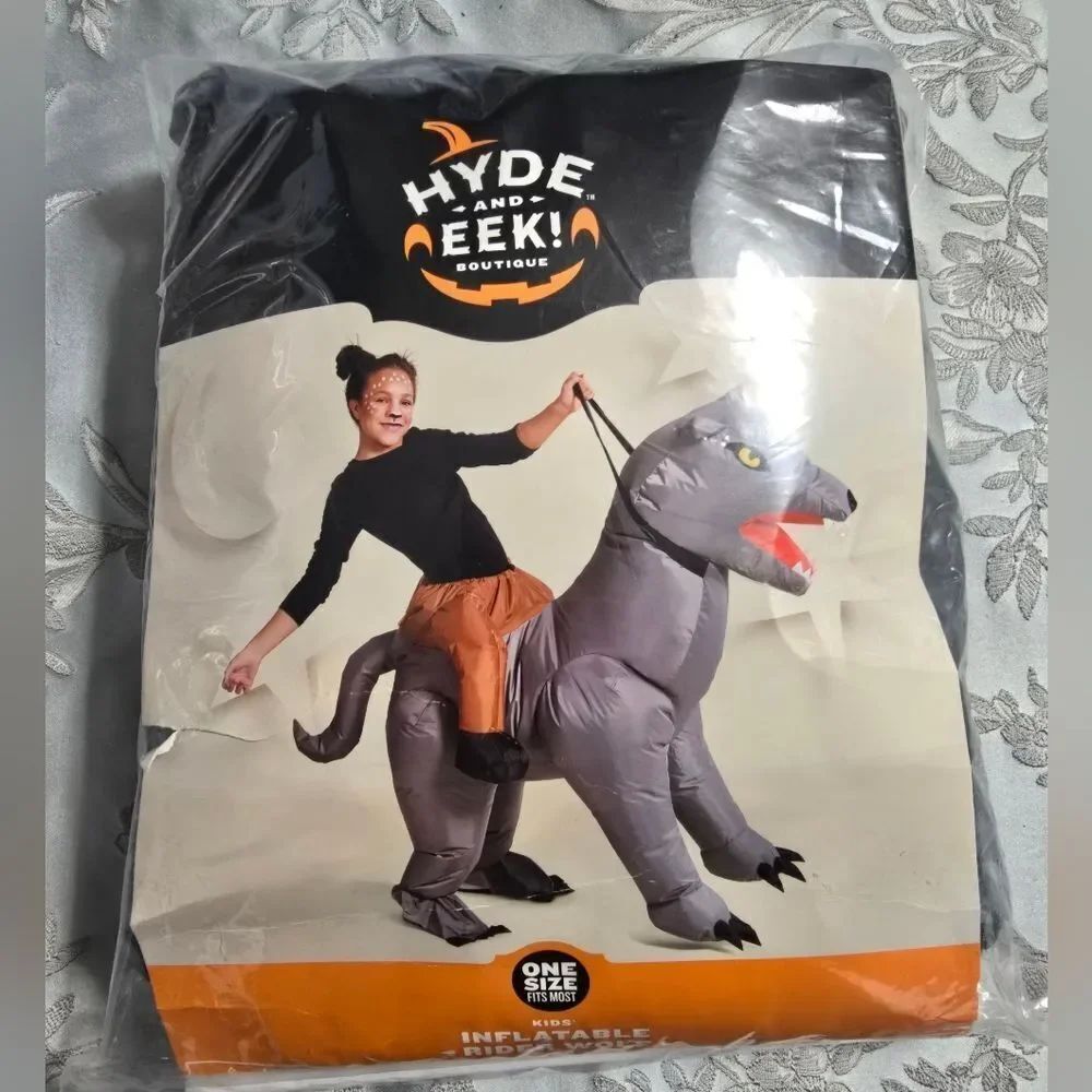 Kids' Wolf Rider Inflatable Halloween Costume One Size Fits Most - Hyde and EEK!